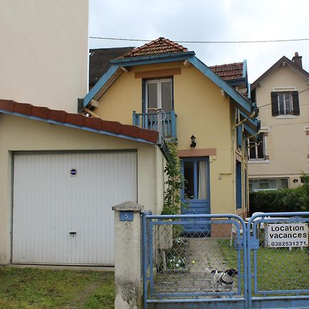 La Maison Jaune Et Bleue Villa Gérardmer Buitenkant foto